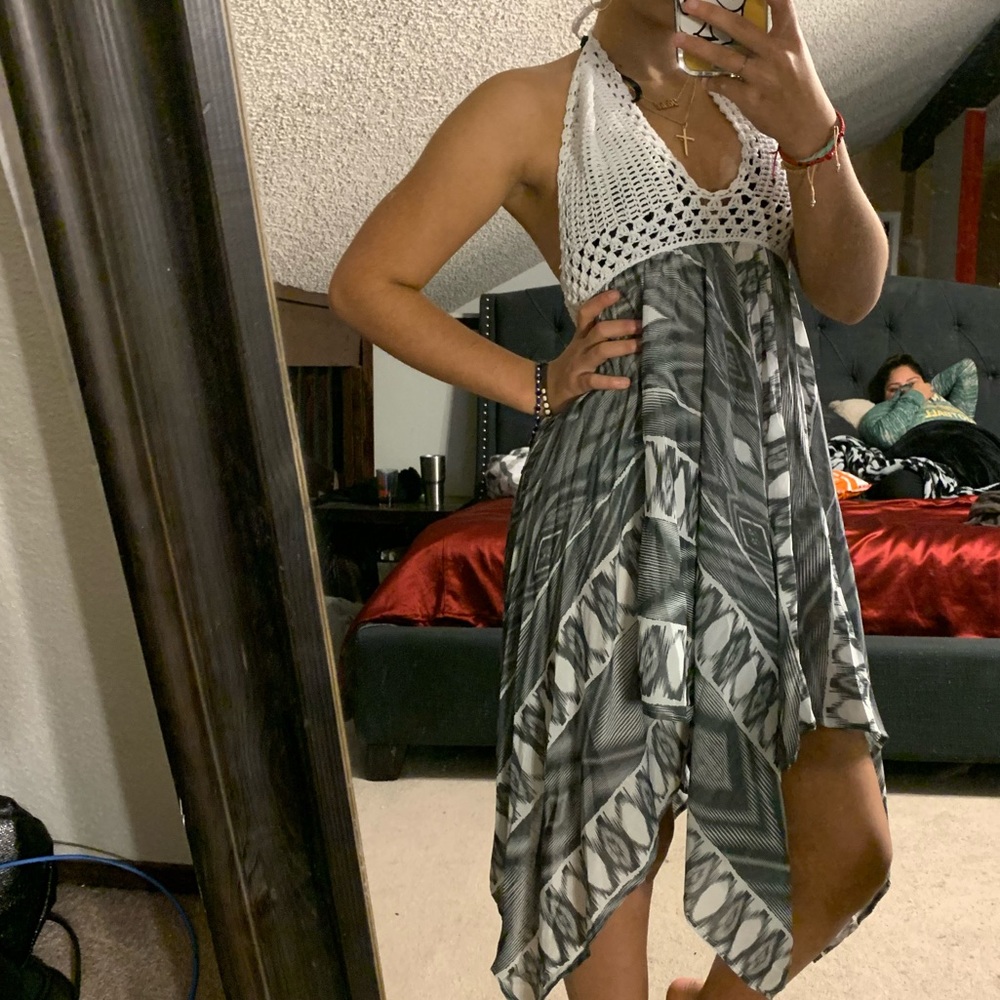 Flowy bathing suit coverup